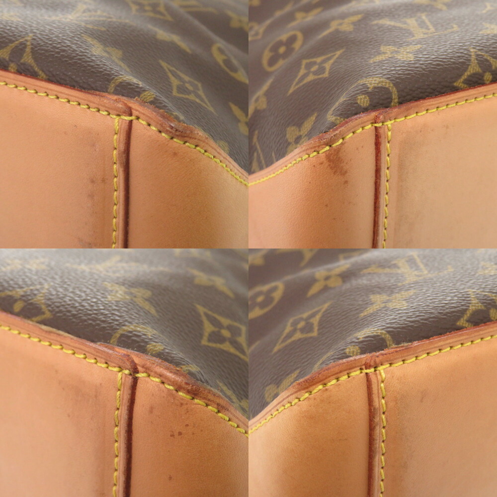 LOUIS VUITTON Authentic Brown Monogram Tote Bag - Picture 5 of 11